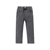 Toddler Boy Casual Elasticized Denim Jeans - Wearebambino - Black - 2T - Toddler Boy Casual Elasticized Denim Jeans