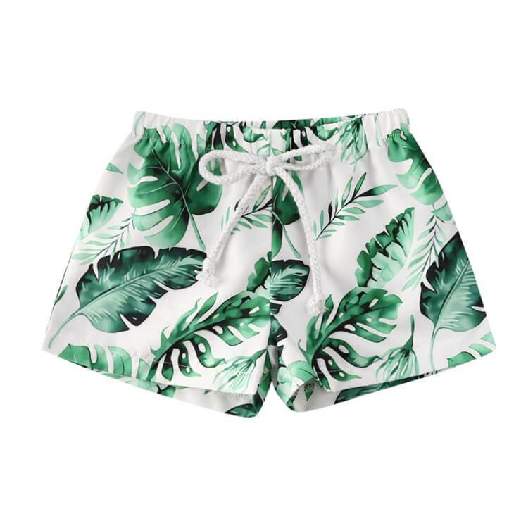 Tropical Toddler Beach Shorts - Wearebambino - 9 - 12 M - Tropical Toddler Beach Shorts