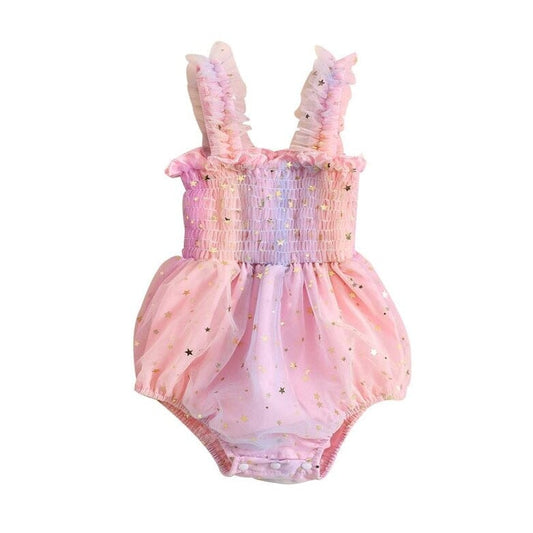 Unicorn Sparkle Baby Romper - Wearebambino - 3 - 6 M - Unicorn Sparkle Baby Romper