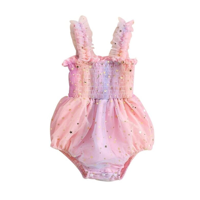 Unicorn Sparkle Romper - Wearebambino - 3 - 6 M - Unicorn Sparkle Romper