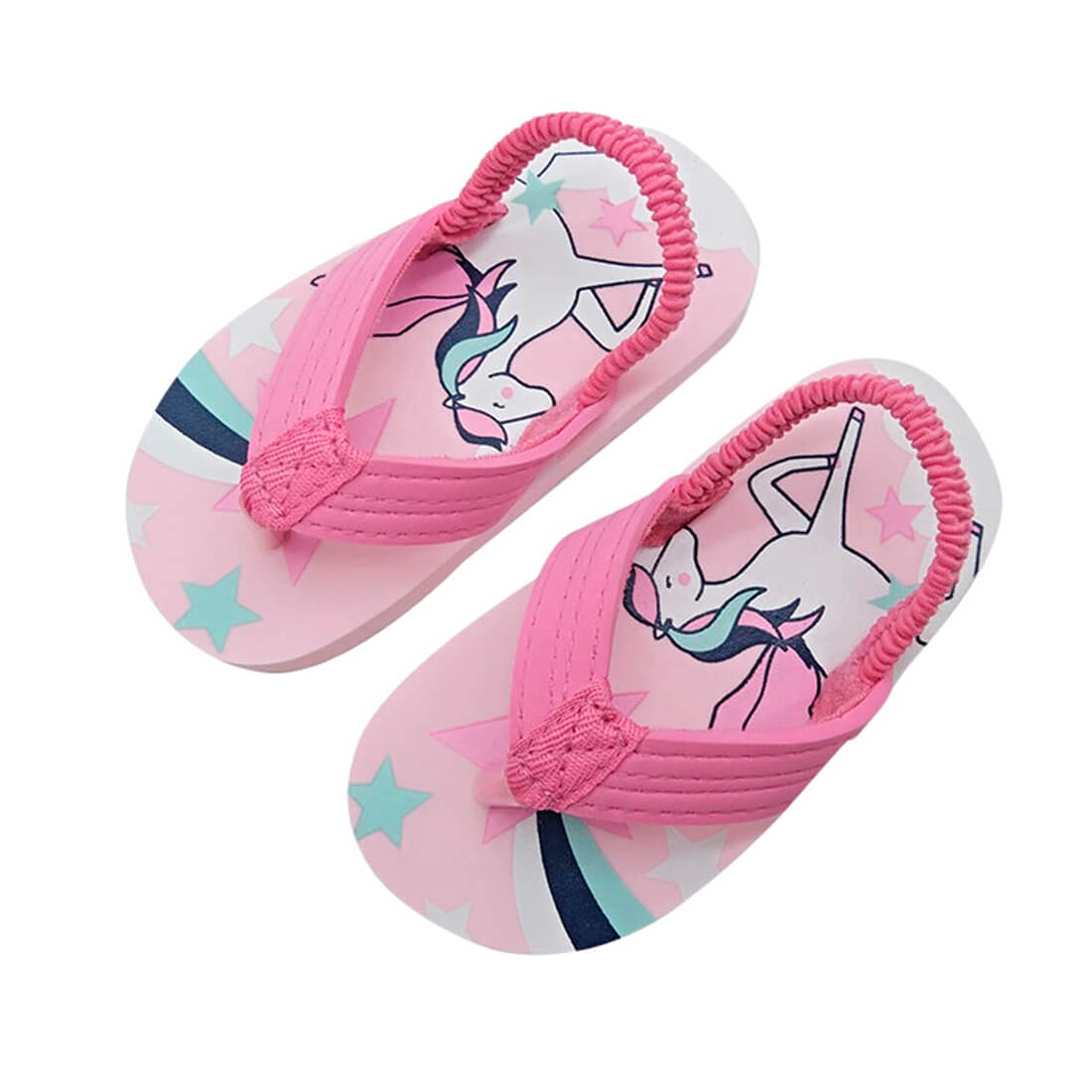 Unicorn Toddler Flip Flops - Wearebambino - 5 - Unicorn Toddler Flip Flops