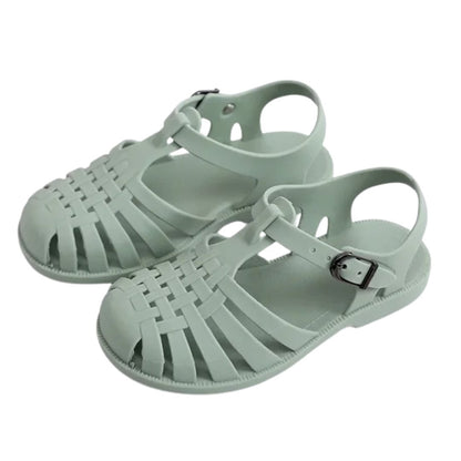 Waterproof Woven Sandals - Wearebambino - Green - 5 - Waterproof Woven Sandals