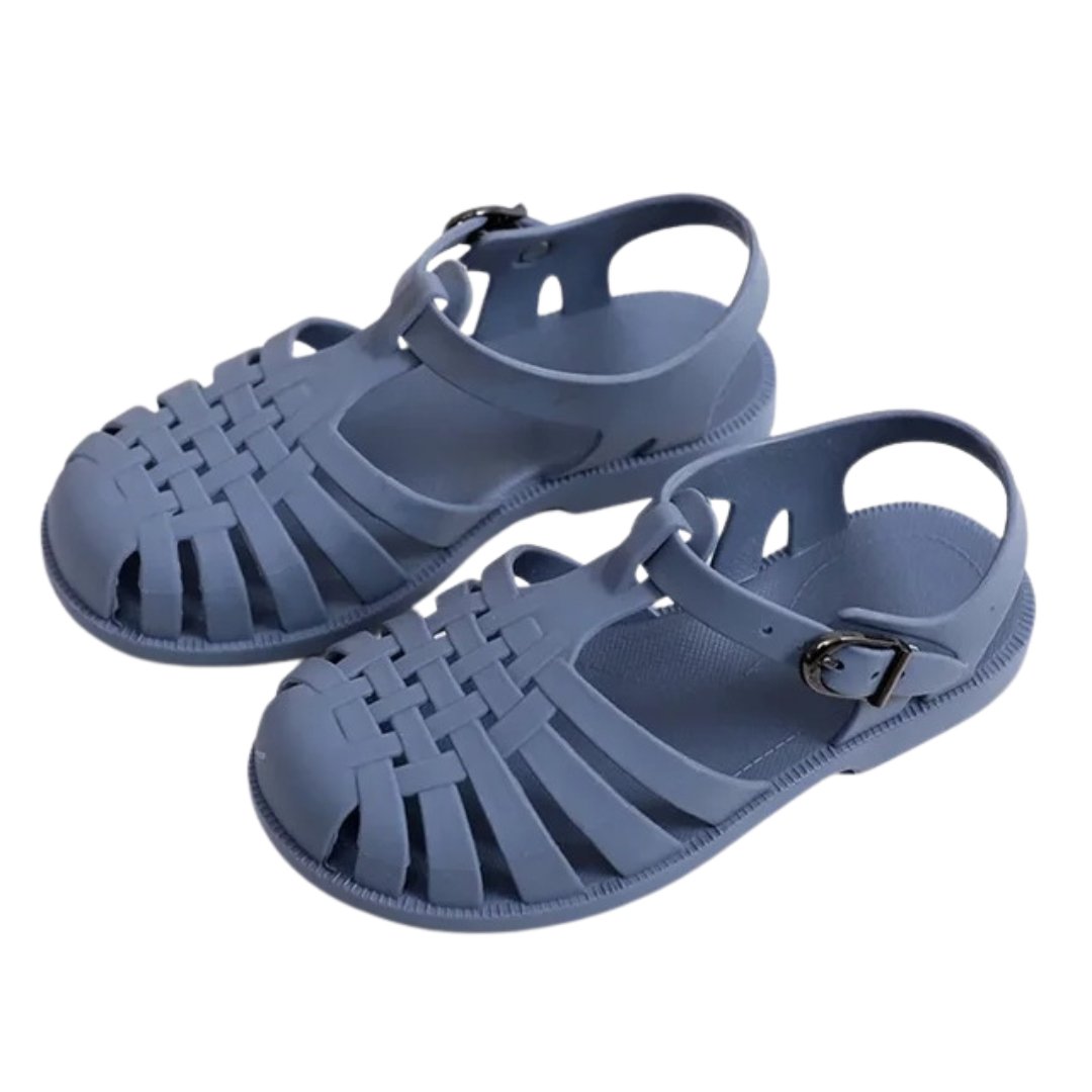 Waterproof Woven Sandals - Wearebambino - Blue - 5 - Waterproof Woven Sandals