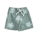 Wave Rider: Trendy Toddlers' Swim Shorts - Wearebambino - Green - 2Y (90cm - 35.5in) - Wave Rider: Trendy Toddlers' Swim Shorts