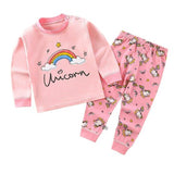 Whimsical Winks: Cartoon - Themed Sleep Sets Girls - Wearebambino - Pink - 2T - Whimsical Winks: Cartoon - Themed Sleep Sets Girls